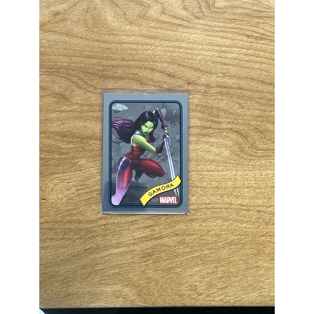 2025‎ Topps Chrome Marvel Gamora #140 Guardians of the Galaxy